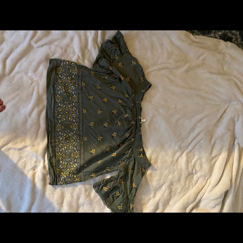 Off the shoulder shirt